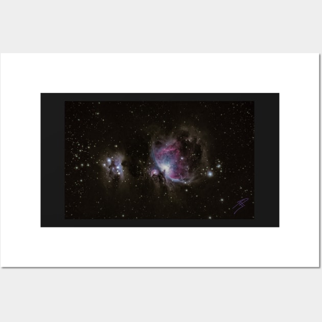 The Orion Nebula Wall Art by Sidetrakn
